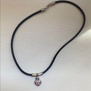 Judith Ripka heart necklace